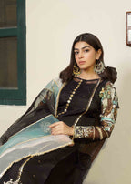 Hem Lotus Outfit Black Women 4pcs