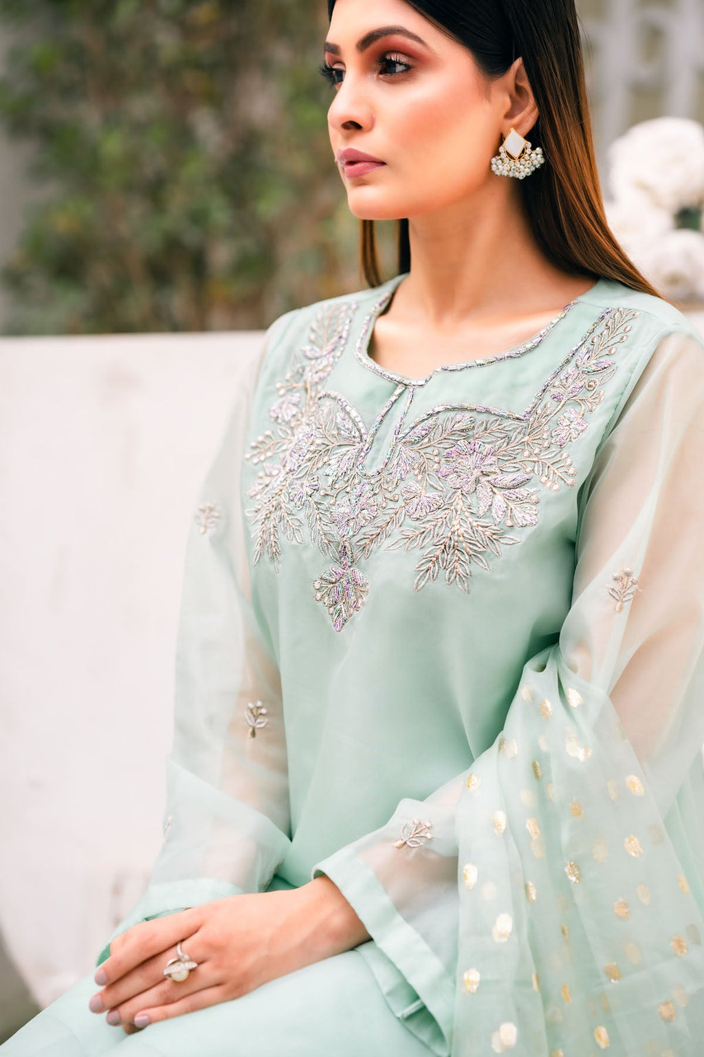 Pirzada Shaheryar Khan Aqua Breeze Women 4pcs