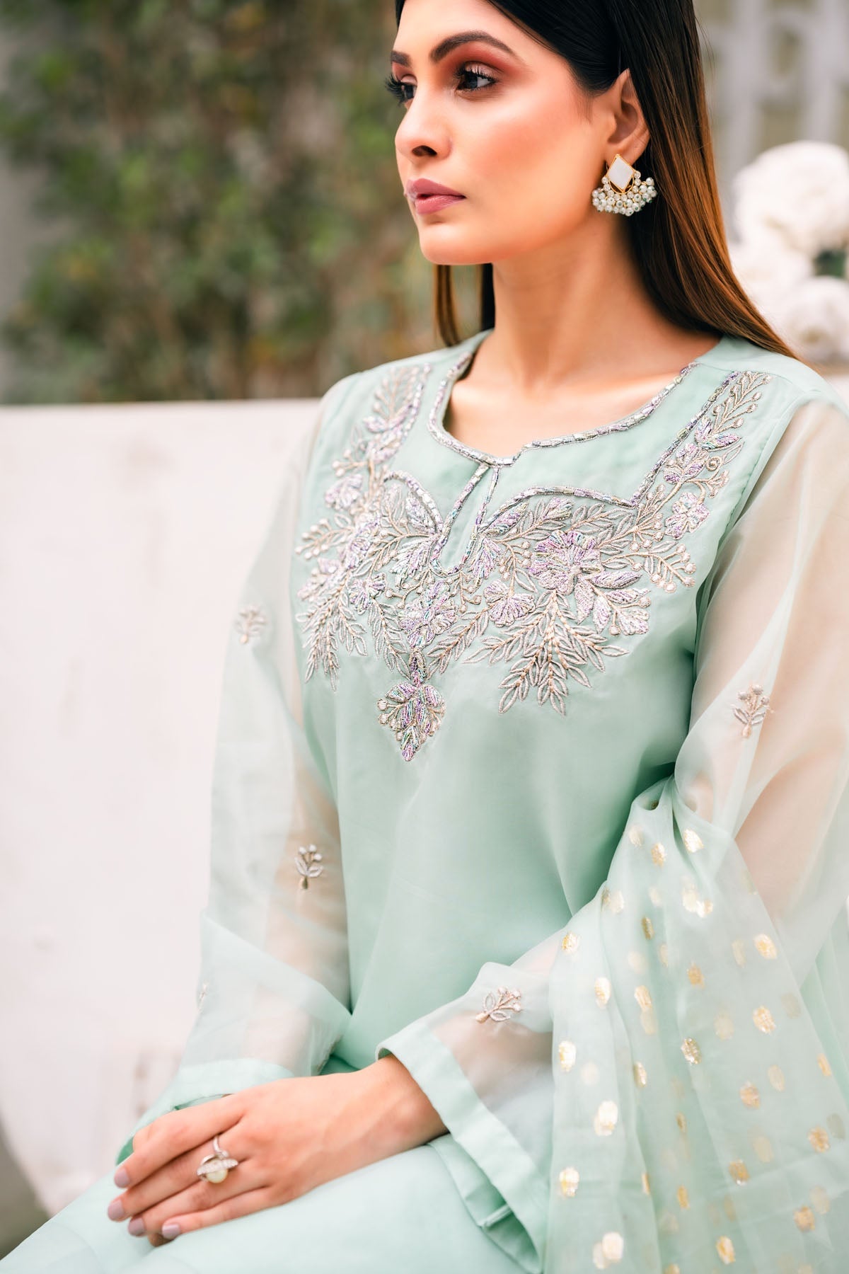 Pirzada Shaheryar Khan Aqua Breeze Women 4pcs