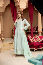Manahils B 006 PASTEL GREEN Women 3pcs