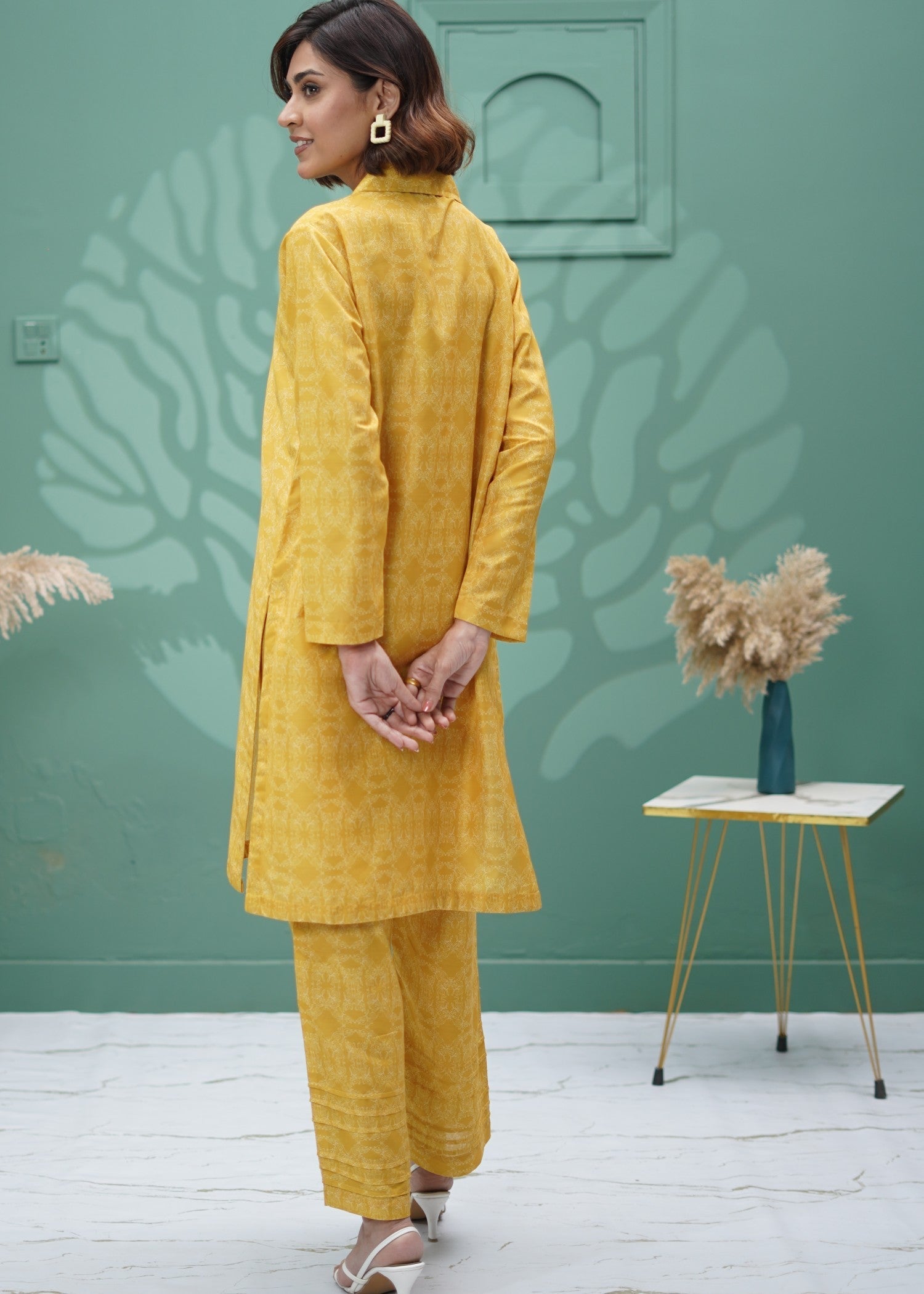 Suitsu MUSTARD ILLUTION Women 2pcs