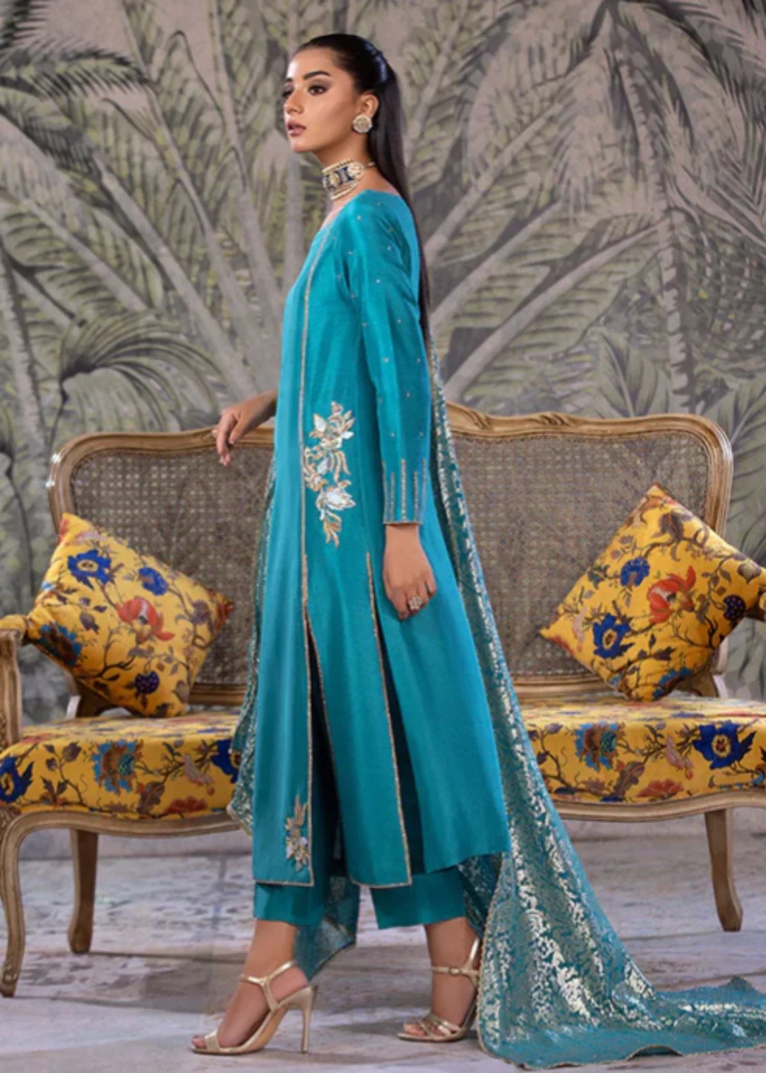 Amber Imran Official AZURE GRACE | Luxury Formals Women 3pcs