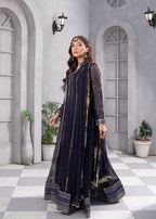 Manahils MAXI 106 NAVI BLUE Women 3pcs