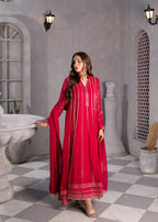 Manahils MAXI 106 SHOCKING PINK Women 3pcs