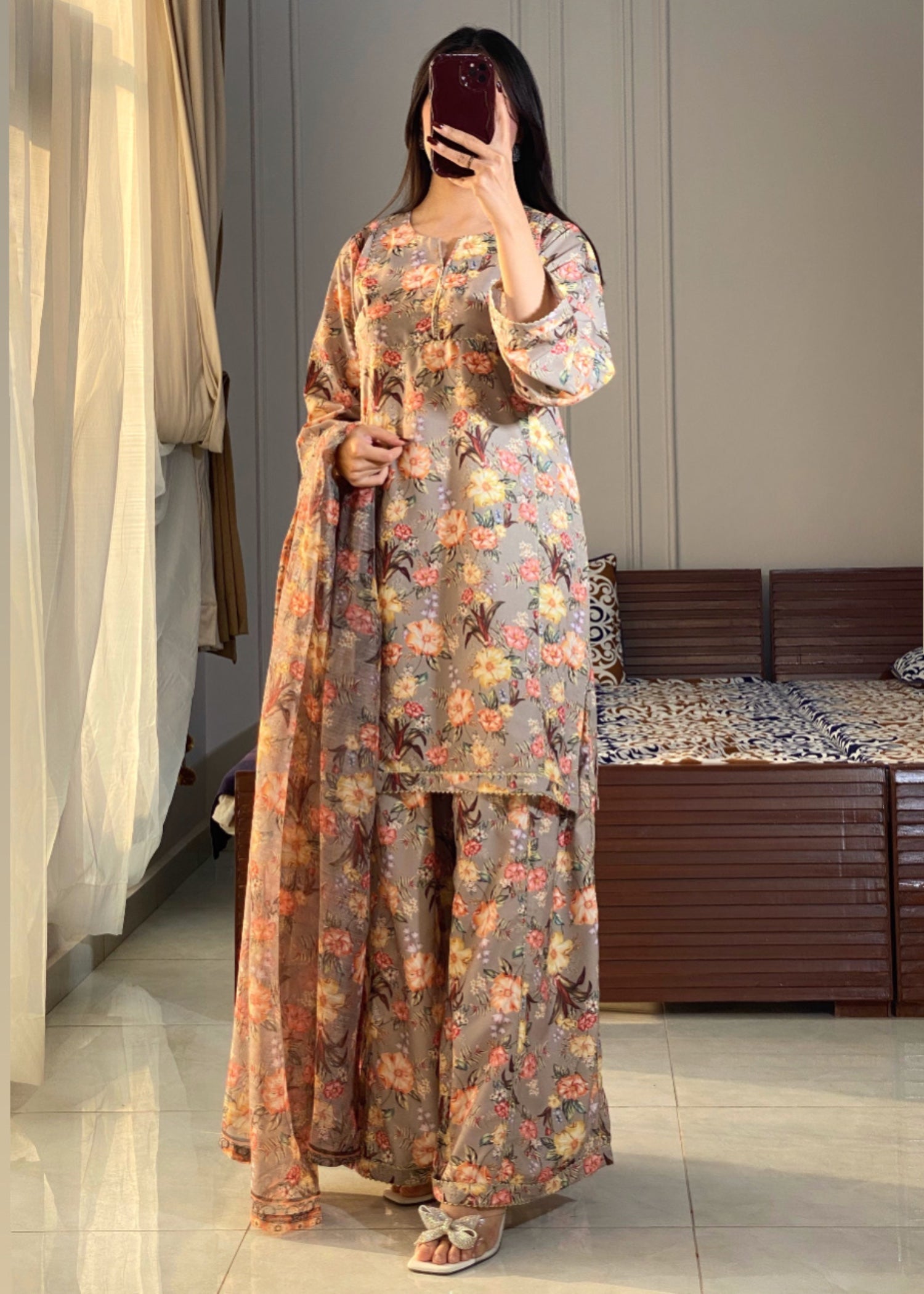 Ayesha B honeybrown (seema) Women 3pcs
