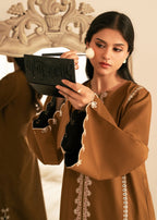 The Turkish Wear CAPPUCCINO KURTA SET Women 2pcs