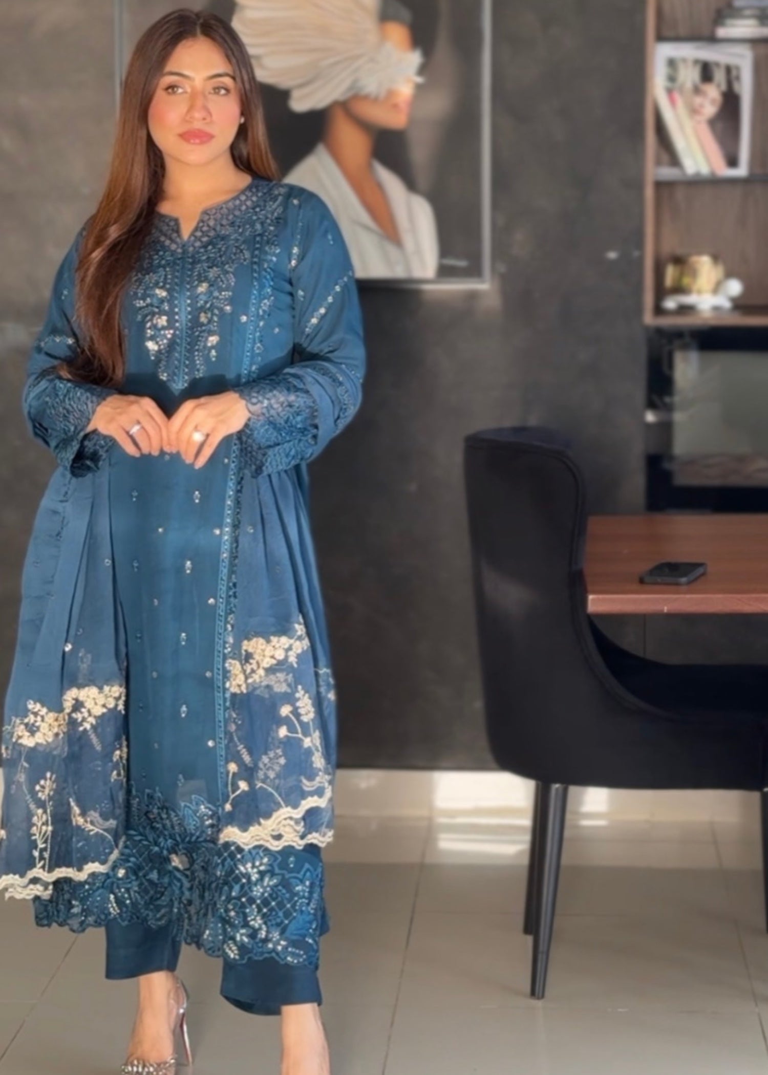 Ayesha B (kashaf) Women 3pcs