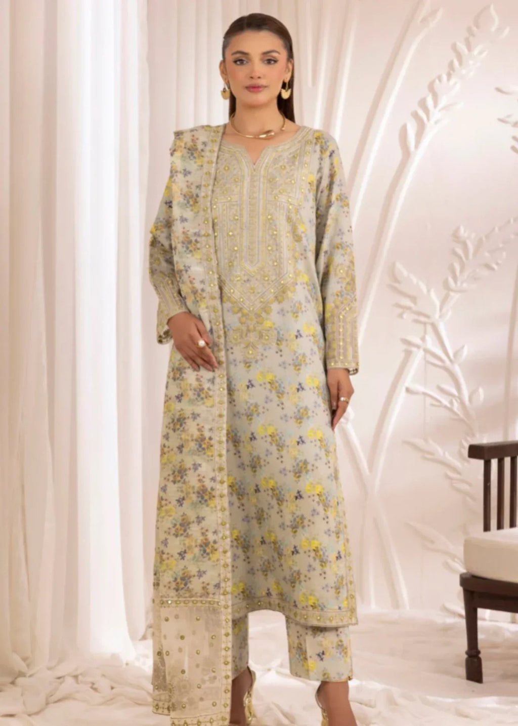 Mohagni DLS 01 STITCHED Women 3pcs
