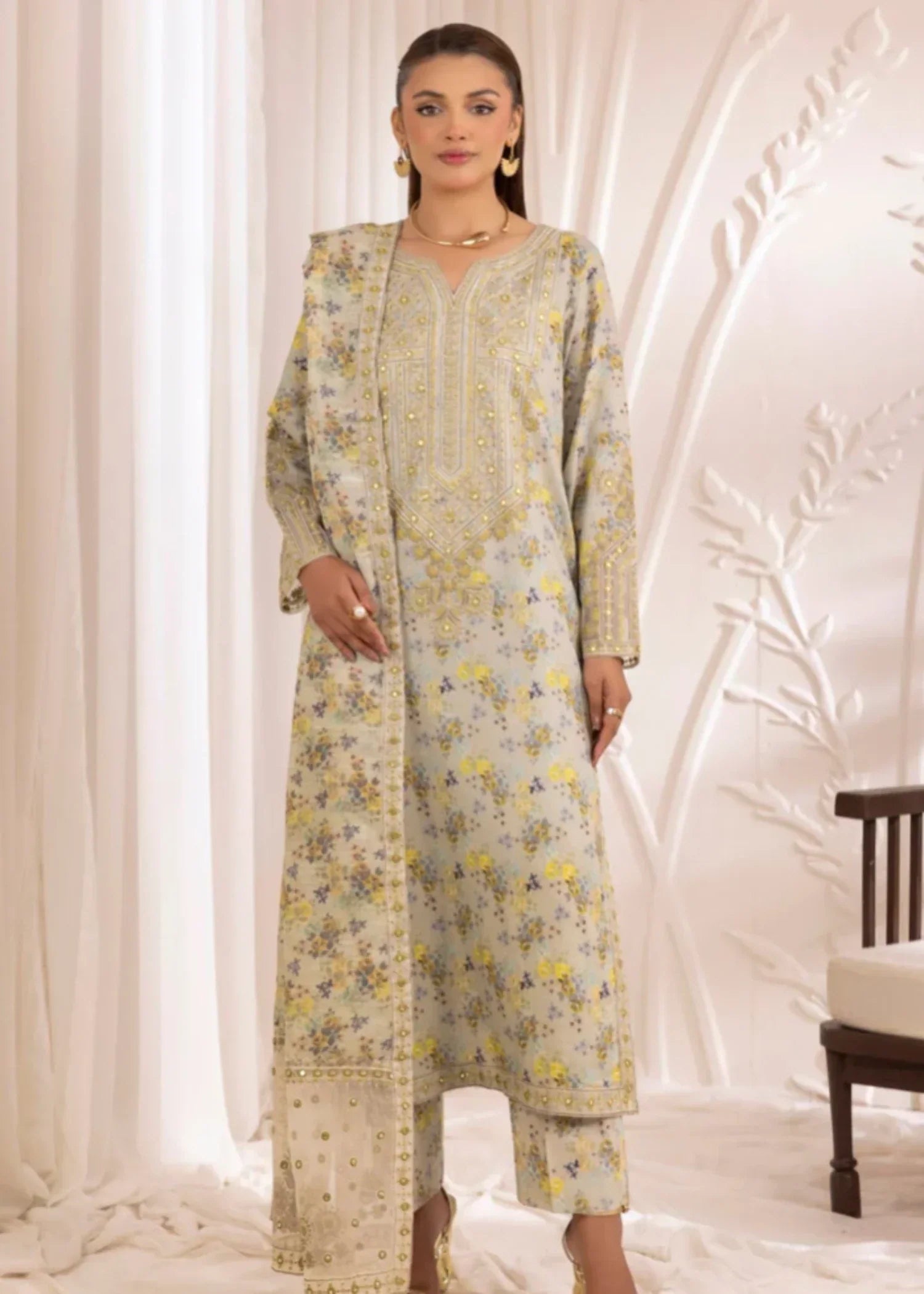 Mohagni DLS 01 STITCHED Women 3pcs