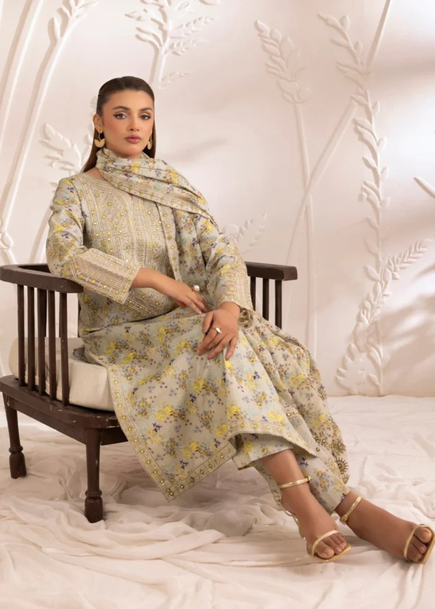 Mohagni DLS 01 STITCHED Women 3pcs