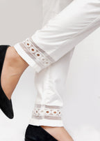 Punkh Trouser CT 76 White Women 1pcs