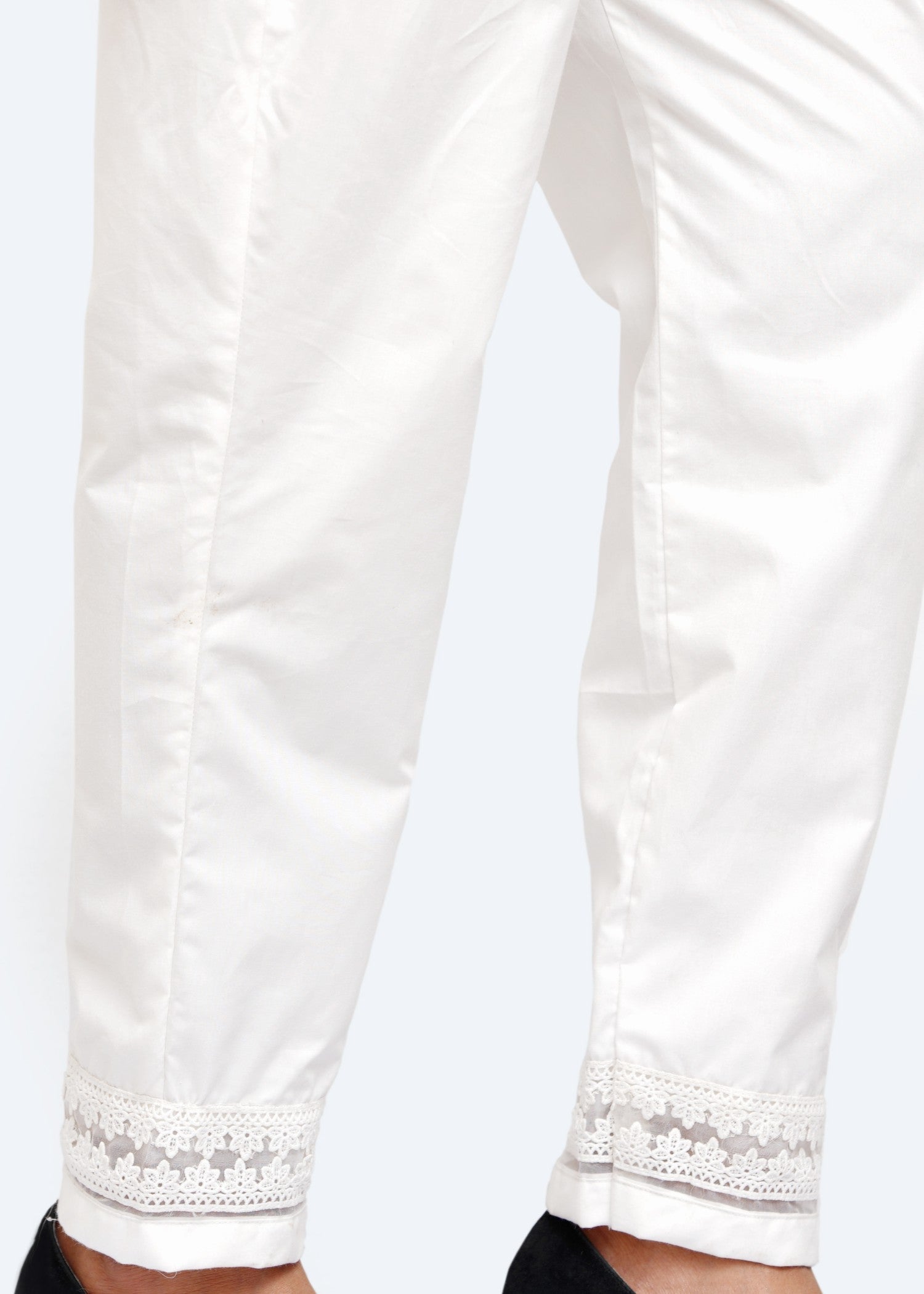 Punkh Trouser CT 78 White Women 1pcs