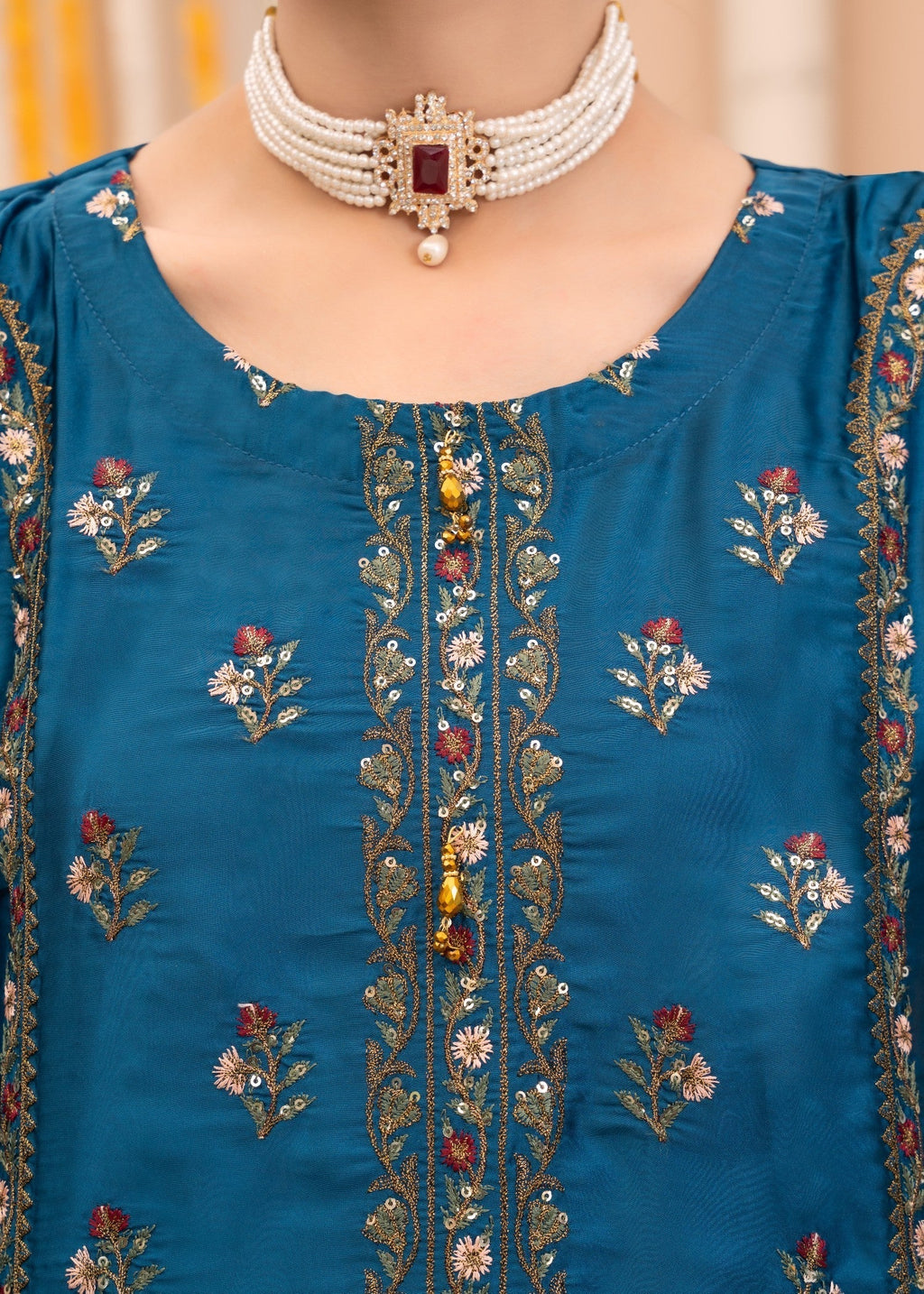 Rangoon Clothing Gulrang Peacock Women 3pcs