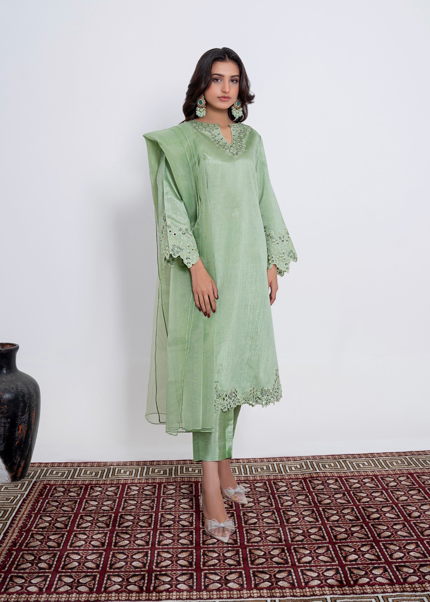 Eve Admire Pistachio green Women 3pcs