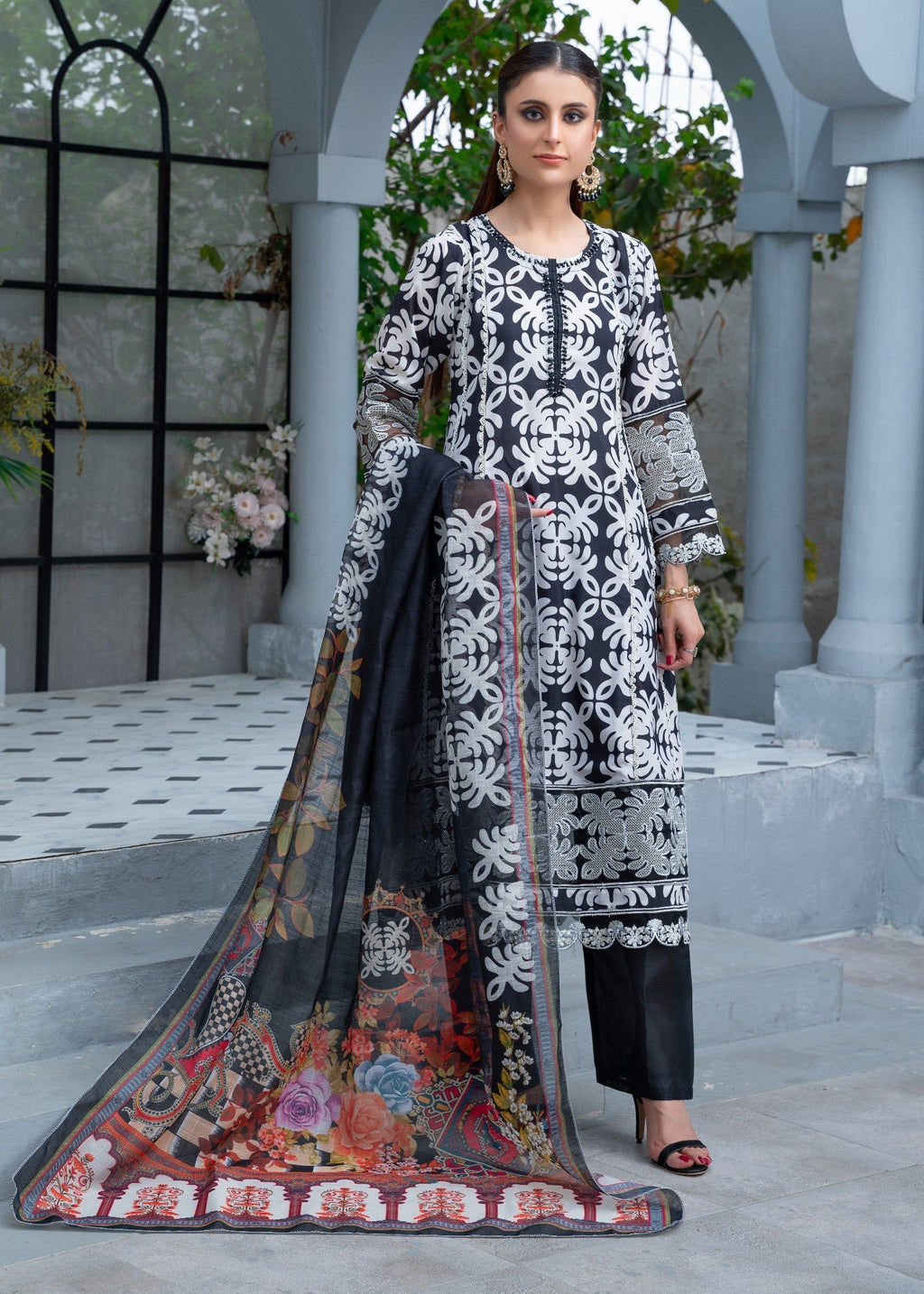 Rangoon Clothing zoya Women 3pcs