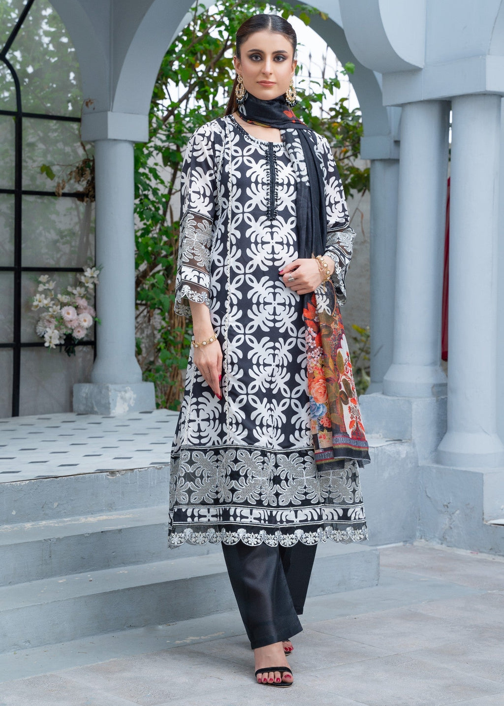 Rangoon Clothing zoya Women 3pcs