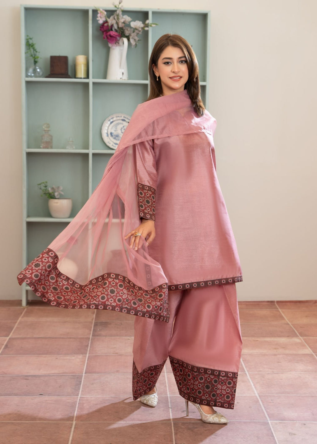 Momin Online Farshi Shalwar 525A Women 3pcs