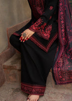 Casual Lite Cotton Emb Suit 04 Women 3pcs
