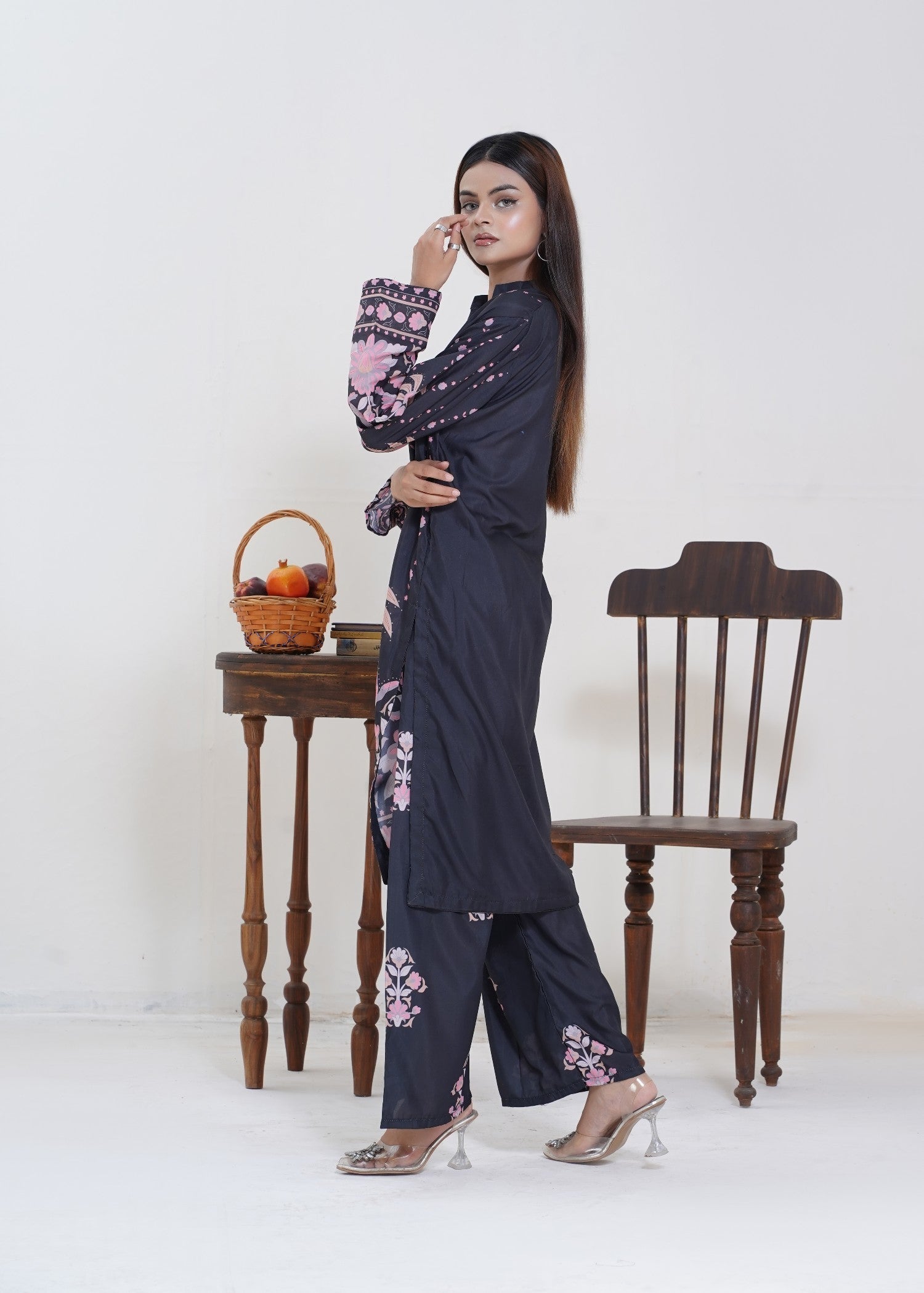 Rang & Birangi Blush Noir Women 2pcs