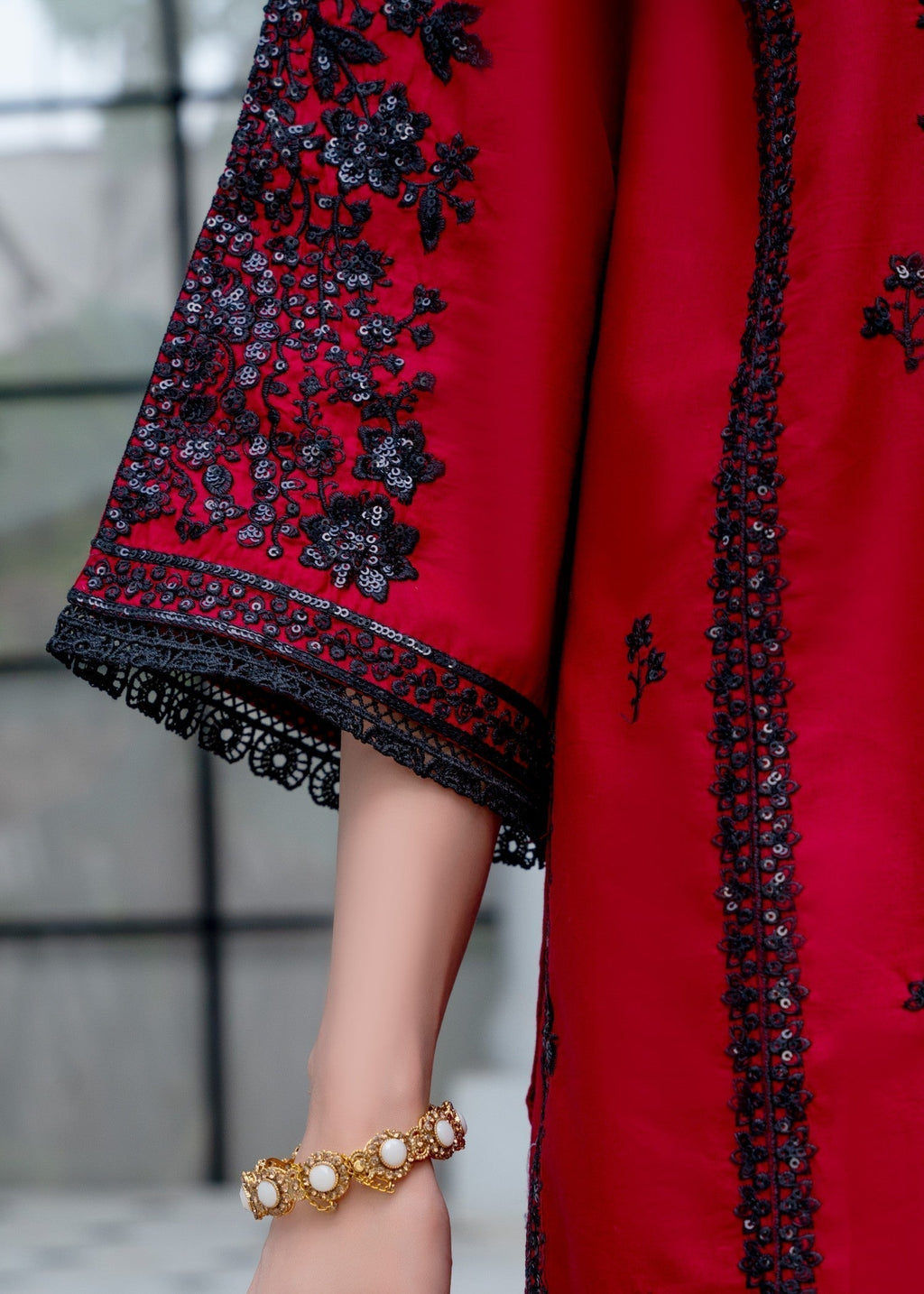 Rangoon Clothing Zebunisa Reddish Women 3pcs