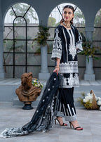 Rangoon Clothing Mahveen Black Women 3pcs