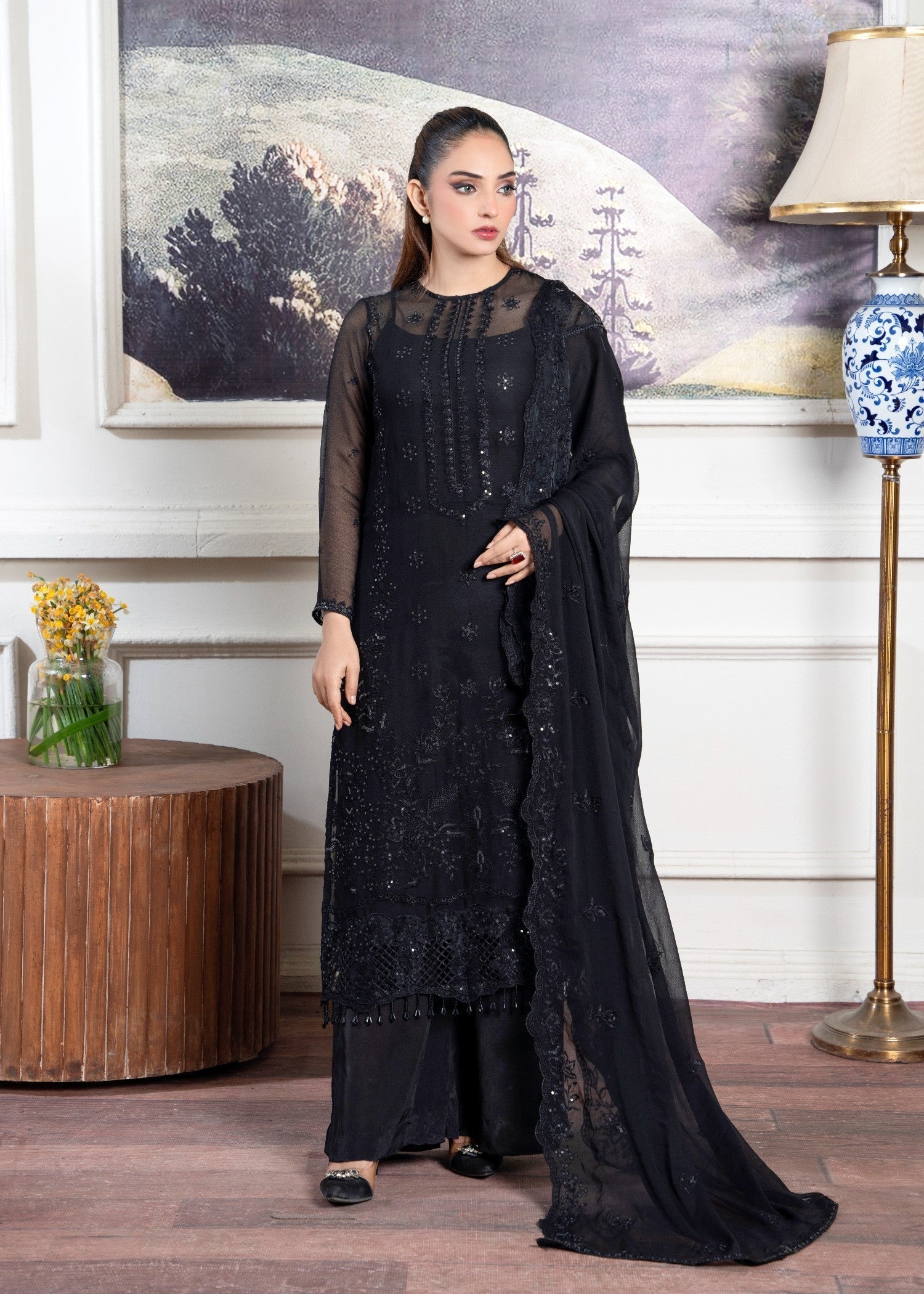 Noori Chiffon Glorious 25206 Women 3pcs