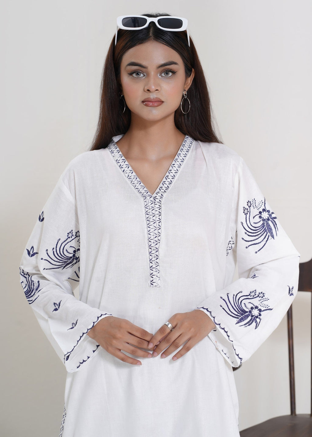 Rang & Birangi Floral Sleeves Women 2pcs