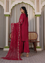 Zaren 4165 K.NT MRN Women 3pcs
