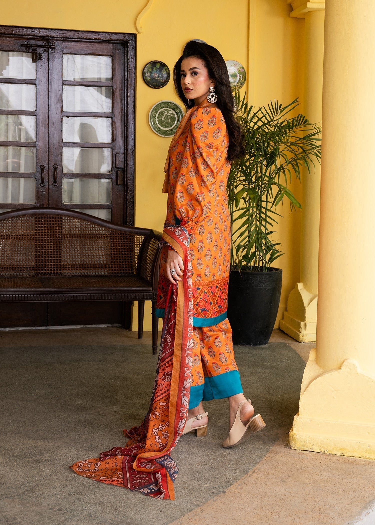 Maria Osama Nehr Women 3pcs