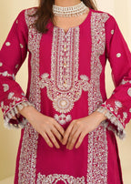 Rangoon Clothing Zarvisha Hotpink Women 3pcs