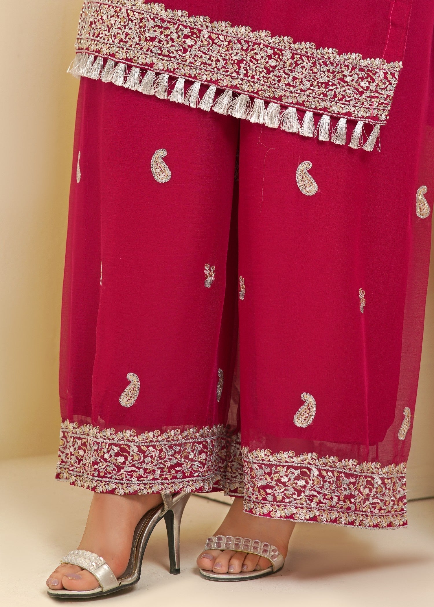 Rangoon Clothing Zarvisha Hotpink Women 3pcs