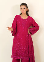 Rangoon Clothing Ritaan Hotpink Women 3pcs