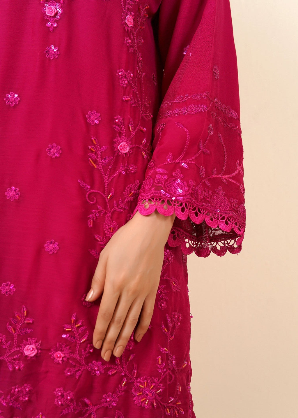 Rangoon Clothing Ritaan Hotpink Women 3pcs