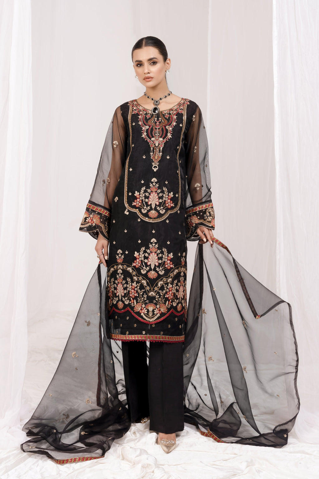 Esra Festive Organza ETO 06 () Women 2pcs