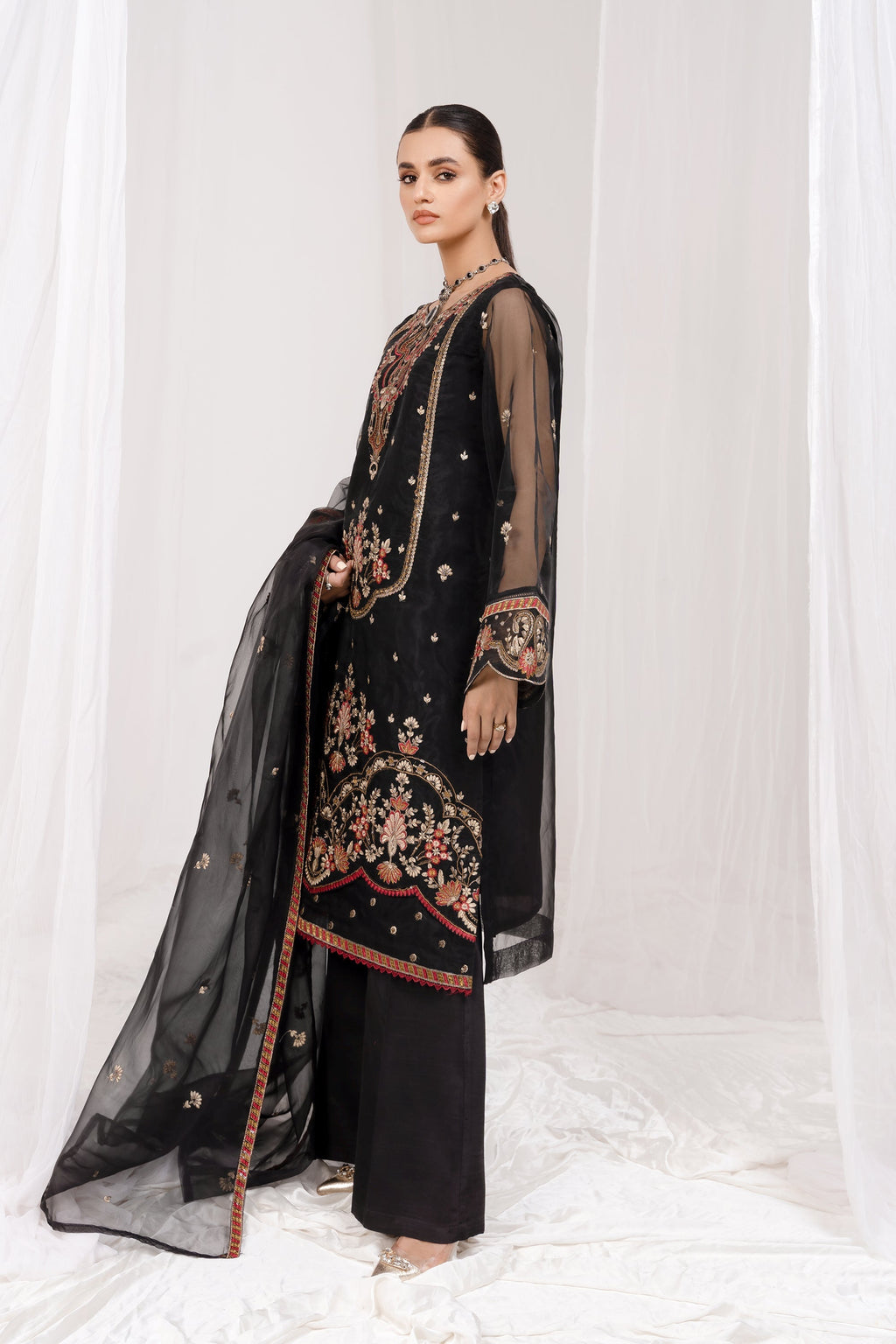 Esra Festive Organza ETO 06 () Women 2pcs