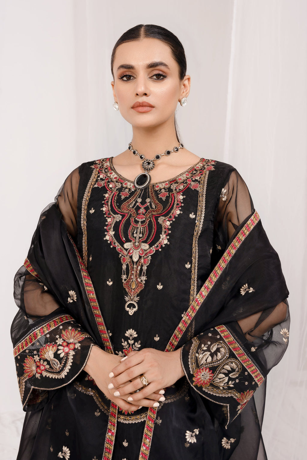 Esra Festive Organza ETO 06 () Women 2pcs