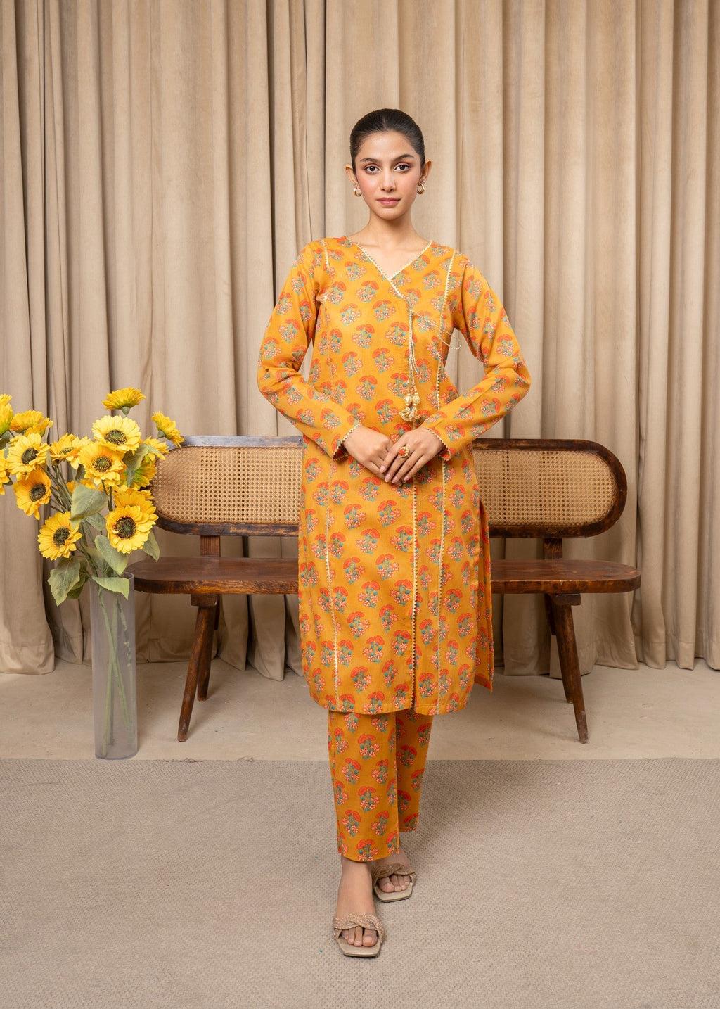 Ahlam By Safa Textile masakali Co Ord Set Women 2pcs