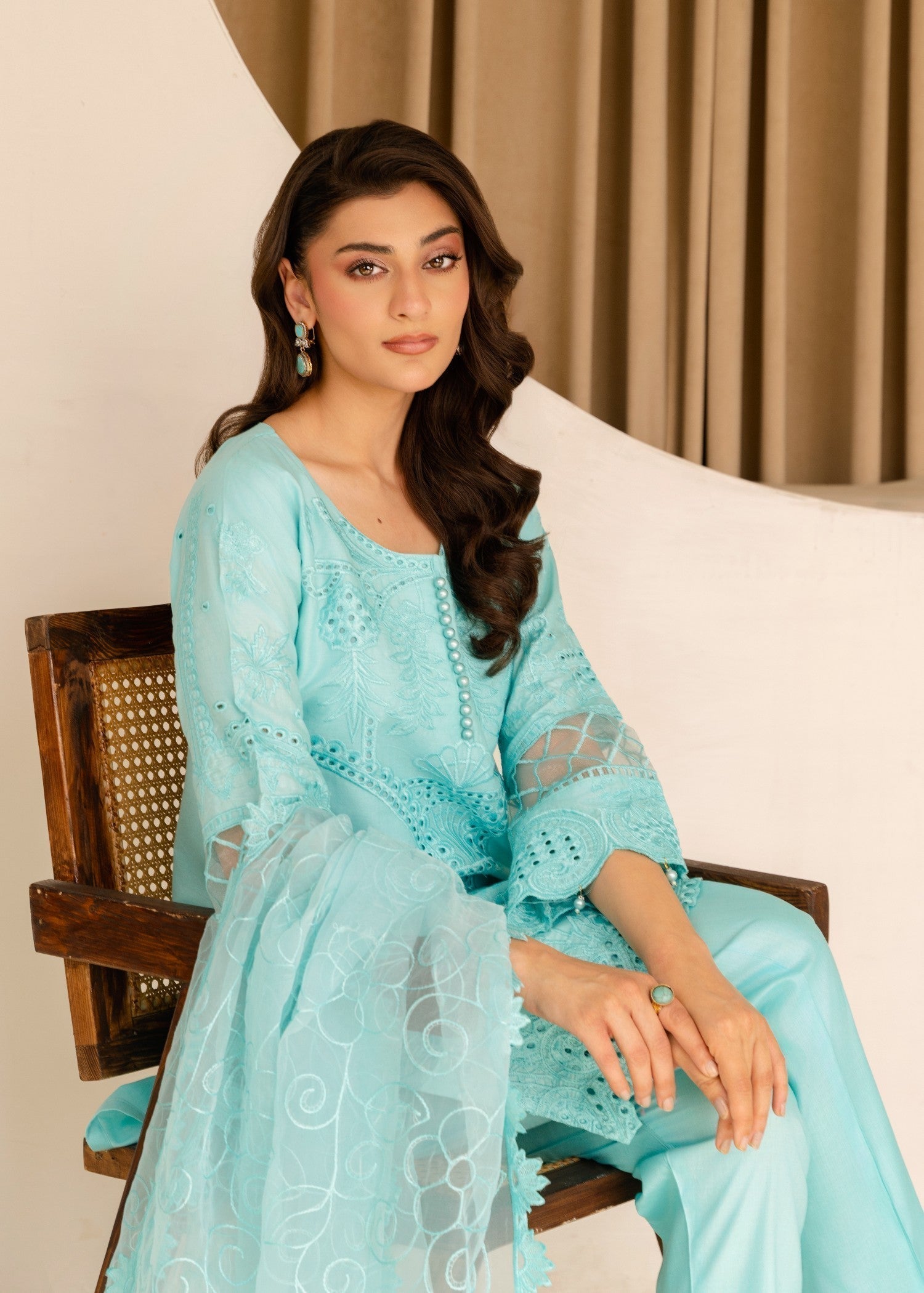 Four Season Boutique BORING COTTON ICEBLUE Women 3pcs