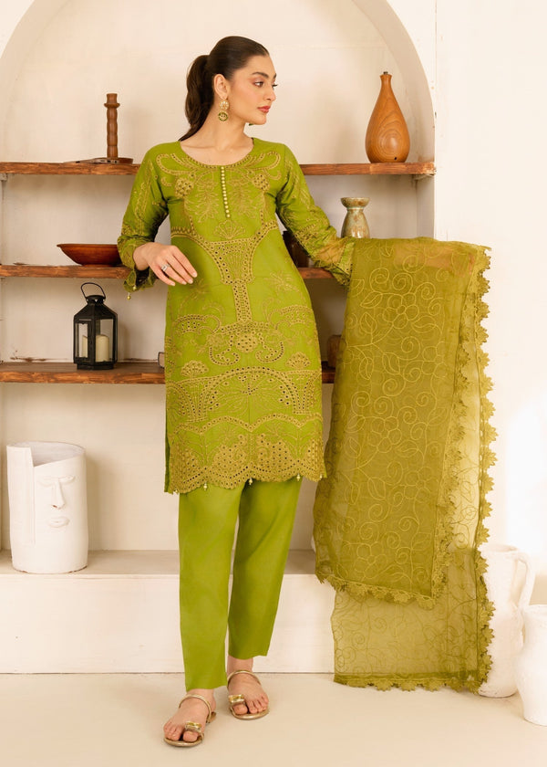 Four Season Boutique BORING COTTON GREEN Women 3pcs