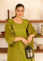 Four Season Boutique BORING COTTON GREEN Women 3pcs