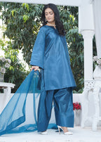 Waniya Awais WAF D5 (Farshi Shalwar) Women 3pcs