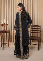 Four Season Boutique ESHAL CHIFFON BLACK Women 3pcs