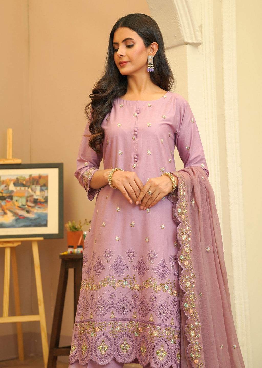 Rangoon Clothing Inayat Lilac Women 3pcs