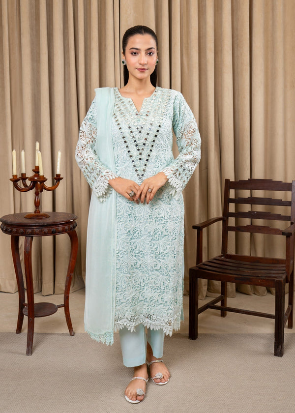 Four Season Boutique COTTON NET ICEBLUE Women 3pcs