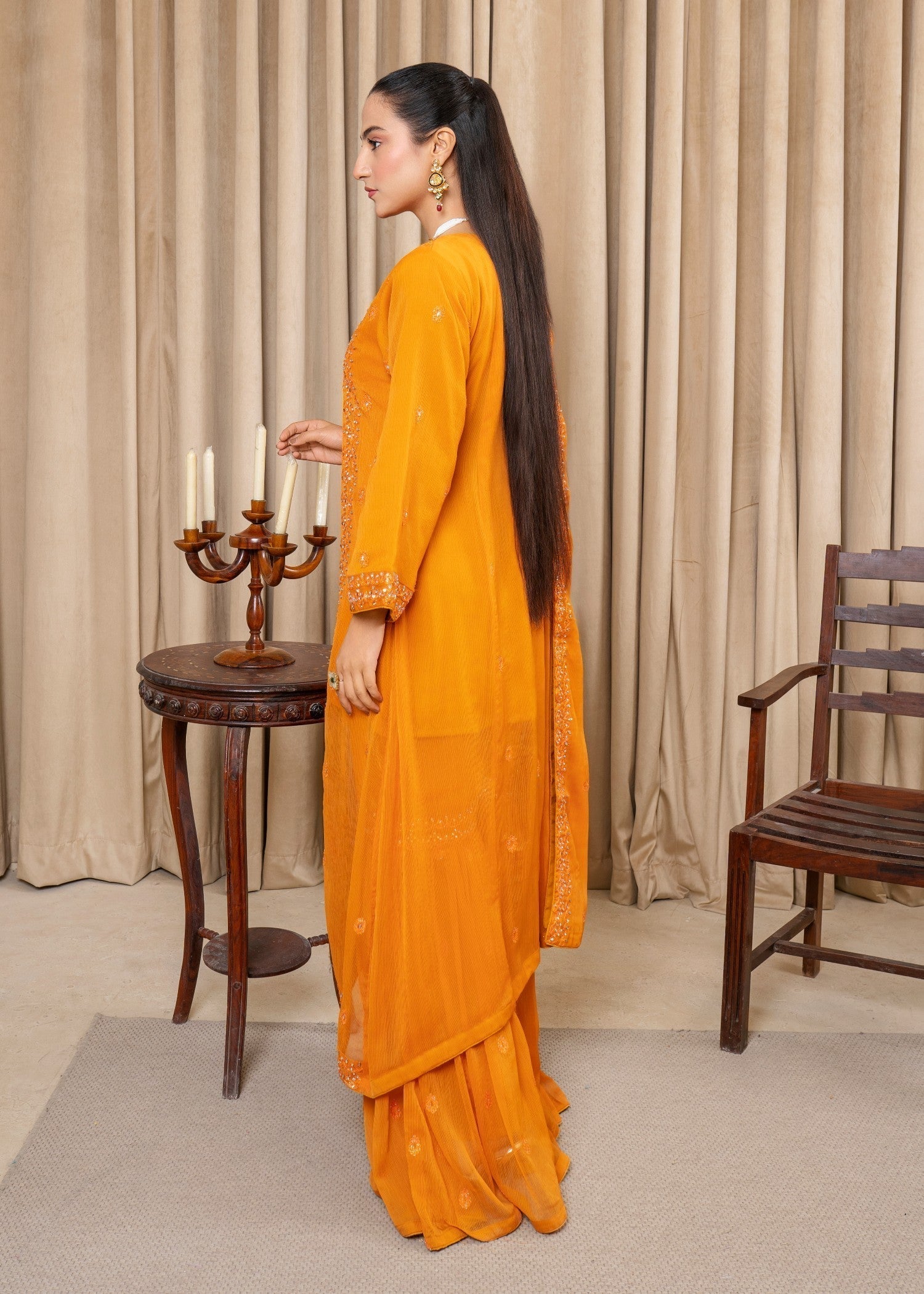 Four Season Boutique FERSHY MUSTARD Women 3pcs