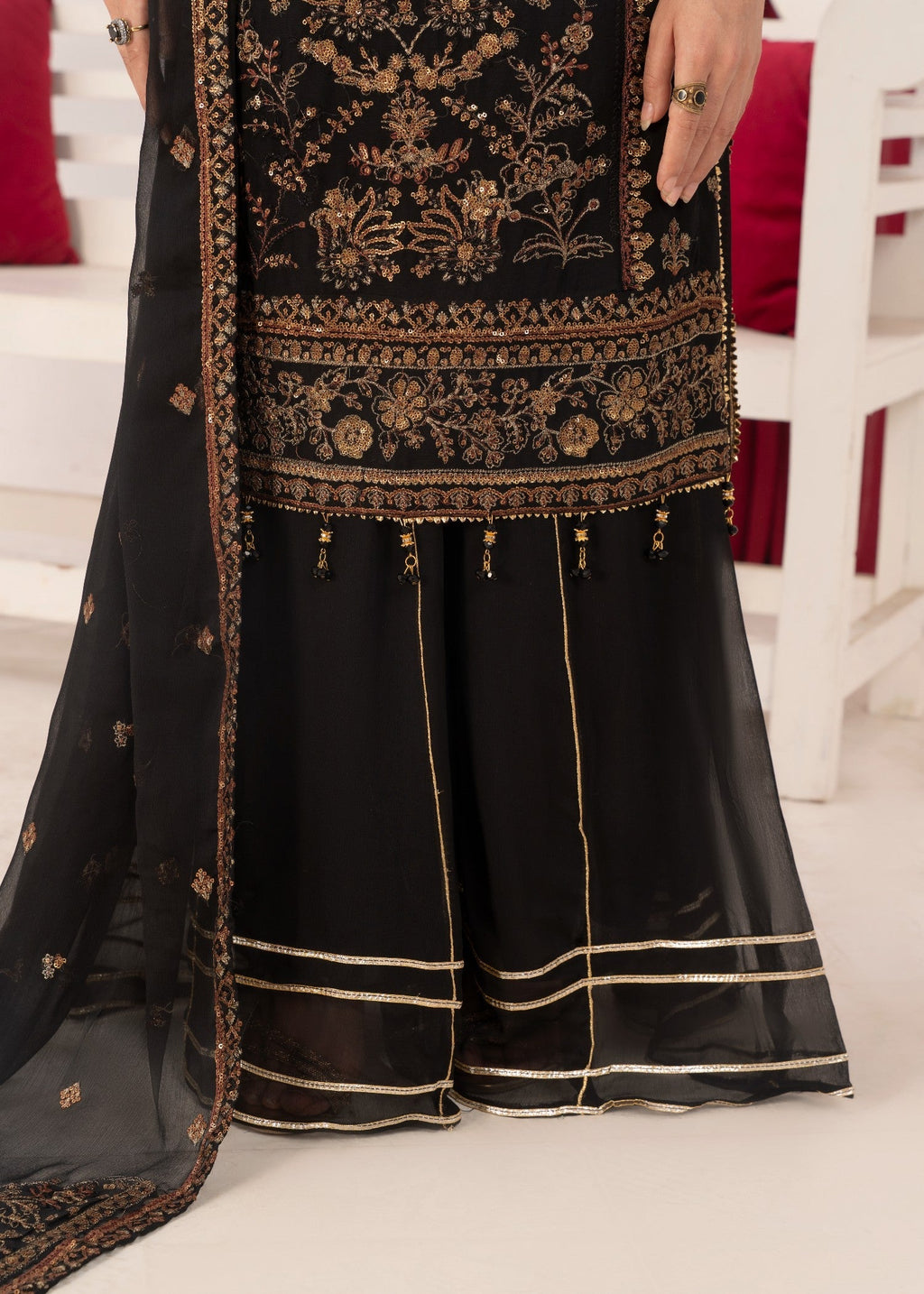 Pehnawa Fashion ROSY RIBBONS Women 3pcs