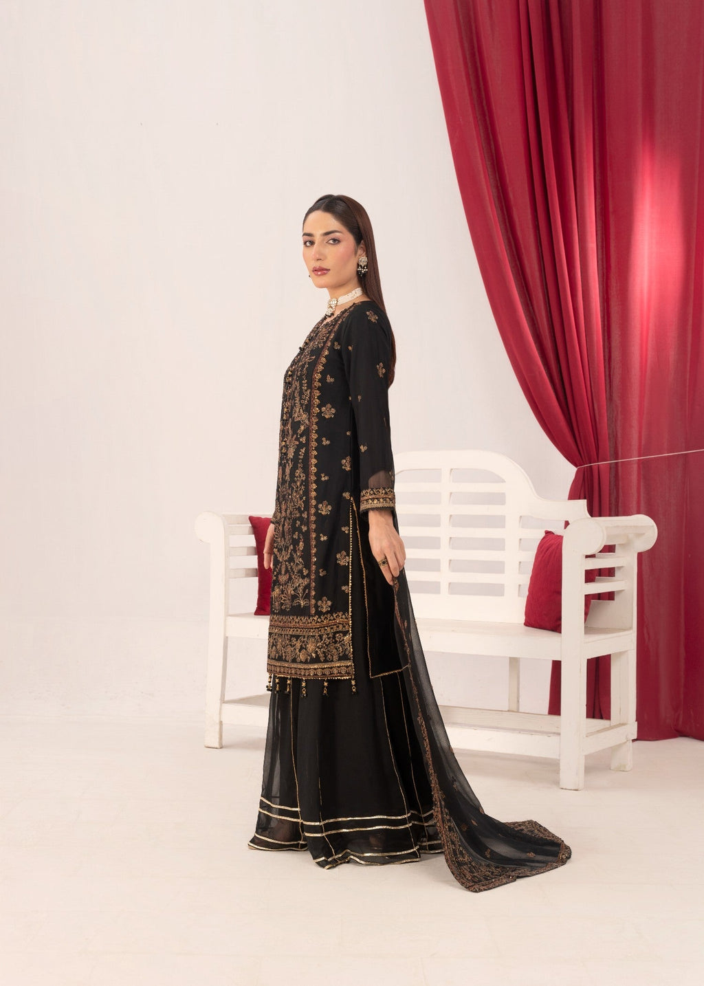 Pehnawa Fashion ROSY RIBBONS Women 3pcs