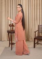 Four Season Boutique AASMAAN PEACH Women 3pcs