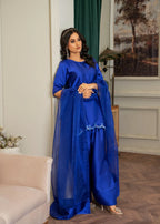 Akhrot Clothing Electric Blue FARSHI Women 3pcs
