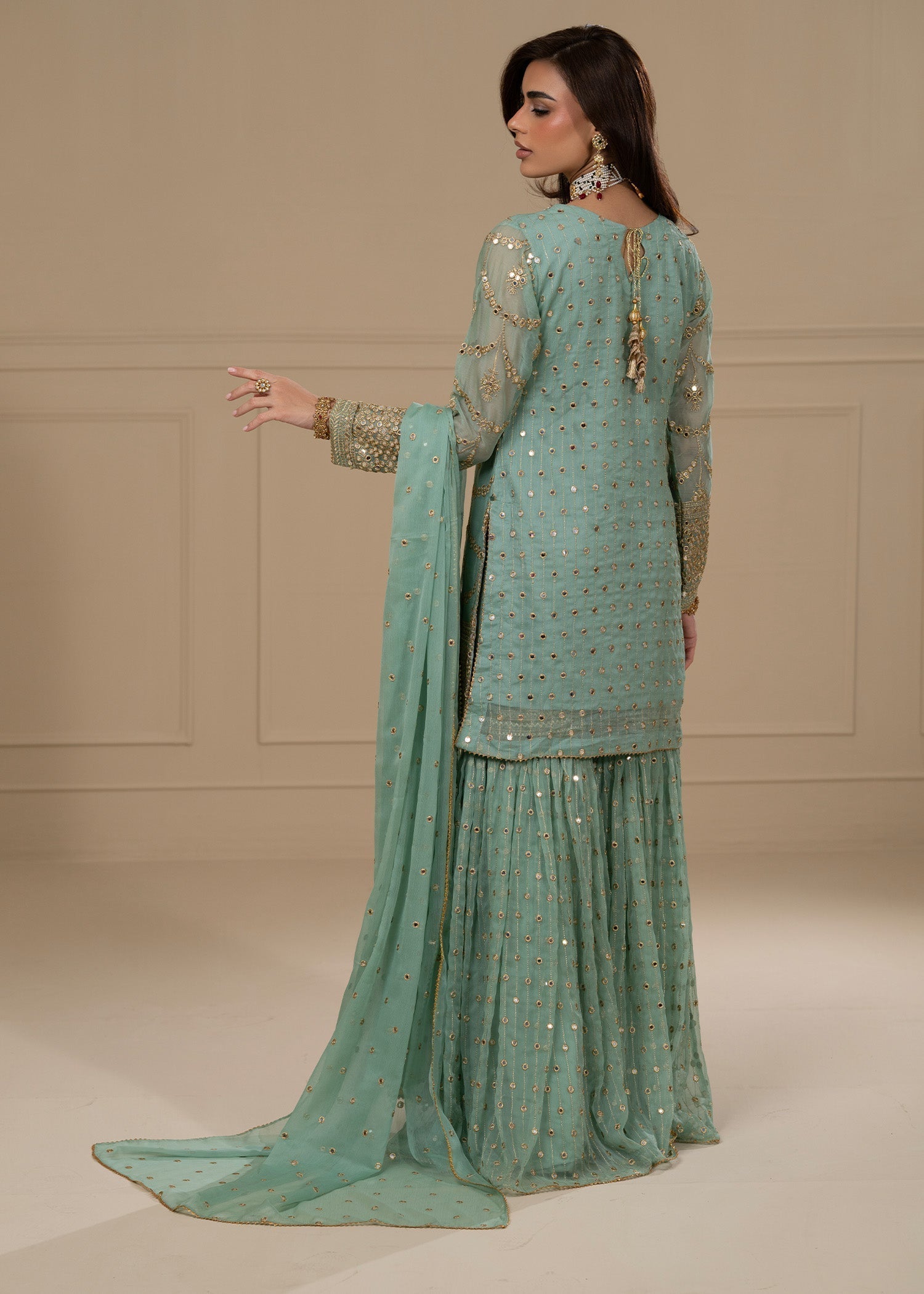 Ayesha Closet GUL BAHAR AQUA Women 3pcs